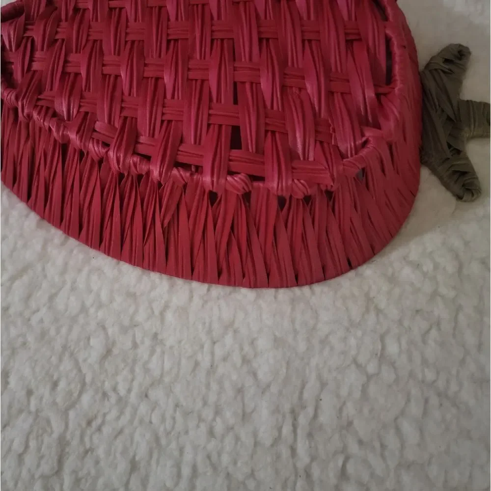 🆕️🍓Strawberry Storage Basket Summer Pool Party BBQ Red & Green